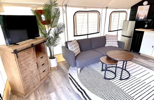 Cadiz RV Rental | Entire Glamping Campground, 8 Luxury Safari Tents