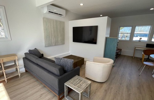 Southold Apartment | Entire Loft-Walk to Town, Beach, Train, Wine Trail