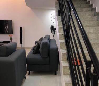 Karsana Apartment | Entire Serviced Two bedroom duplex Abuja - 24hr WIFI, POWER, OFFICE, FULL KITCHEN