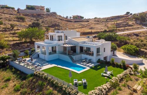 Panormos Villa | Eolia Iconic Villa, walking distance to the beach, By ThinkVilla