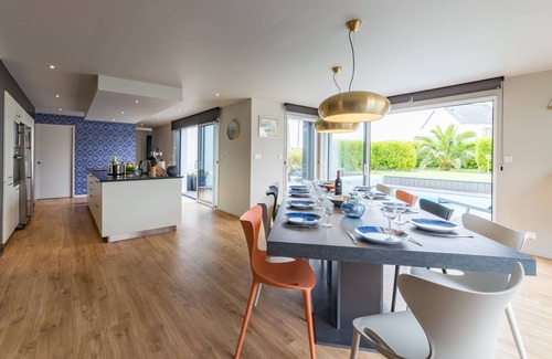 Ploudalmezeau Villa | EOR GLAS - Villa with pool and spa near the sea