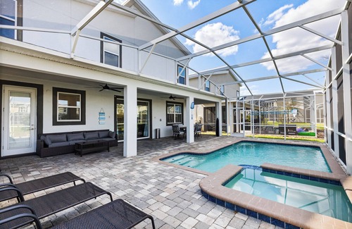 Davenport House | Epic Disney-Luxury Vacation Home with pool hot tub and gameroom DW2