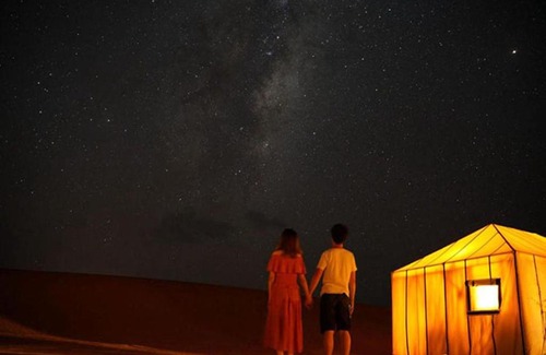M'Hamid El Ghizlane Other | Erg Lihoudi Luxury desert camp with Camel ride, meals & sandboarding