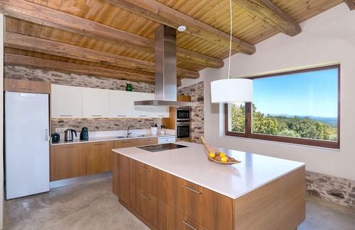 Cruilles Monells I Sant Sadurn Villa | Gorgeous villa, sleeps 12, pool, tennis court, stunning views in the Costa Brava
