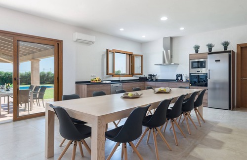 Sa Pobla Villa | ES MOLI D'EN SION - Villa with private pool in Sa Pobla. Free WiFi