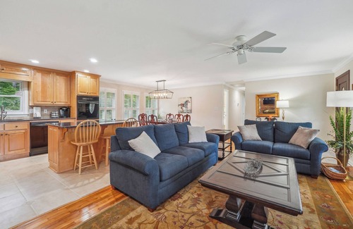 Tate House | Escape to RJ Acres to unwind and relax on 3 acres of privacy.