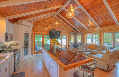 Baileys Harbor House | "Escape to tranquility and serenity at this family retreat lake house."