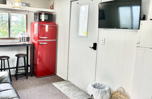 Bloomington Apartment | Escape to Tranquility: Trestle Creeks Farmhouse Fort Tiny House- Your Hidden Gem