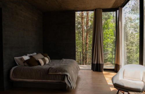 Amanalco de Becerra Apartment | Espectacular Casa de lujo en el Bosque