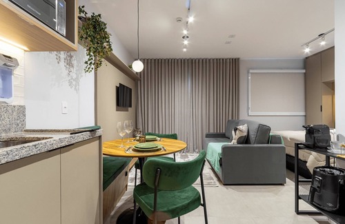 Vila Mariana Apartment | Essence Studio Vila Mariana | Air Conditioning, Wi-Fi & Vila Mariana Metro