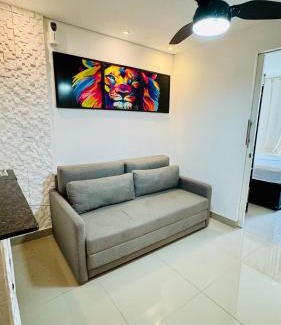 Vila Assuncao Apartment | Estúdio em prédio frente ao mar