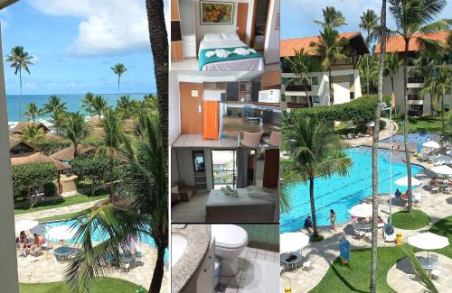 Porto de Galinhas Hotel | Estúdio Marulhos, varanda com vista de mar e parque aquático, à beira-mar de Muro Alto, wi-fi, restaurante, estacionamento e a 10' de Porto de Galinhas