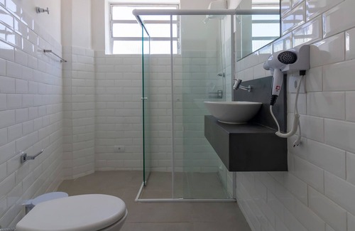 Vila Buarque Apartment | Estúdio novo com varanda Ap704 V Buarque