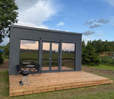 Kambja House | EstBerg Tartu Glasshouse with Sauna