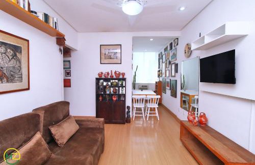 Leblon Apartment | Estiloso e confortável 2 quartos no Leblon