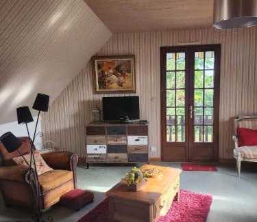 Villaret - Meslier Apartment | Etage maison, accès indépendant