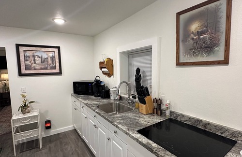Eureka Springs Historic District Apartment | EUREKA SUITE, FULL KITCHEN. ONLY HOTEL WITH PARKING IN DOWNTOWN