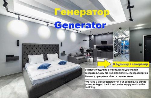 Dnipro Apartment | European Apart-Hotel, Most City Area