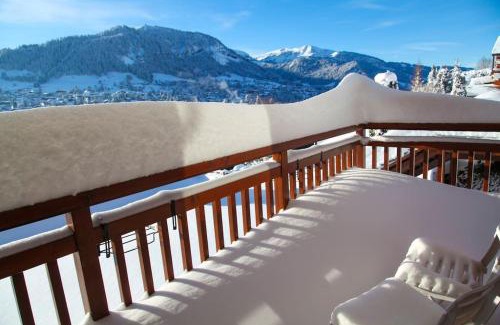 Megeve Apartment | Exceptional view of village and mountain