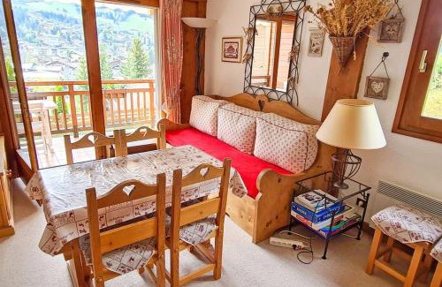 Megeve Apartment | Exceptional view of village and mountain