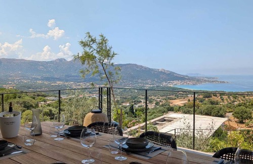 Corbara Villa | Exceptional villa with pool in Corbara near Ile-Rousse, incredible view
