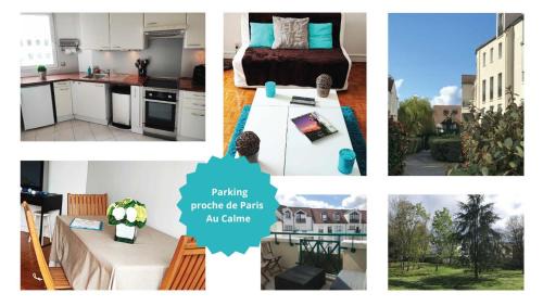 Rueil-Malmaison Apartment | EXCEPTIONNEL "A NOUS PARIS" ! Spacieux - Calme - Balcon - Wifi - Netflix - Parking