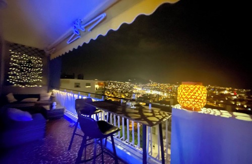 Le Piol Apartment | Exceptionnelle vue mer et Nice, Appart 2 Chambres Standing, Terrasses, Garage