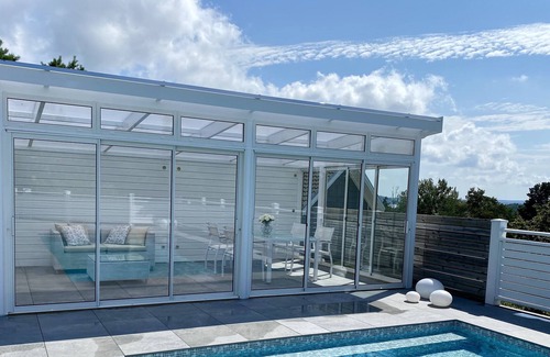 Gustavsvik House | Exclusive house with pool and sea view of Stockholm archipelago near nature and city.