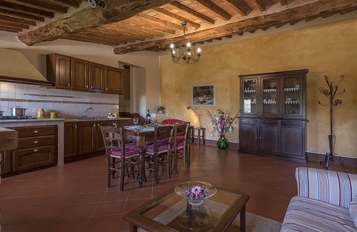 Castellina in Chianti Apartment | Exclusive Garden Place, View and Atmosphere