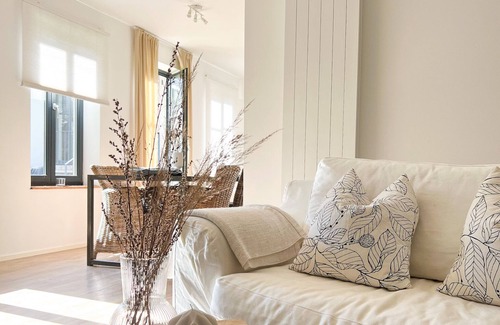 Rangsdorf Apartment | Exclusive loft apartment in the SEEBADHOF®: modern living with a private terrace