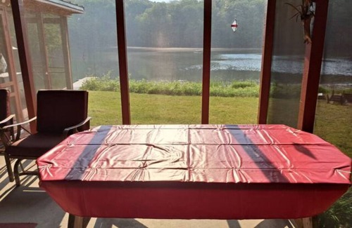 Mancelona Cabin | Exclusive & Secluded~7 Acre Lake~150 Acres~Beach, Dock, Kayak