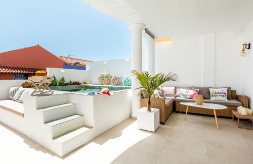 Costa Adeje Villa | Exclusive Villa FRANJULY Playa Paraiso Private Pool Large Terrace Ocean View