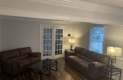 North Central House | Executive home with fishing from the back yard