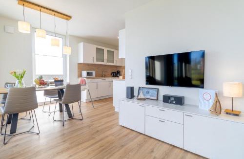 Marienleuchte Apartment | Exklusive Ferienwohnung BeltStrand mit 2 Schlafzimmern und Garten