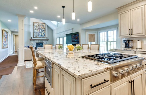 Radnor House | Expansive Radnor Home w/ Indoor Pool & Fire Pit!