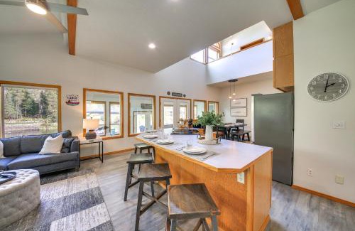 Sagle House | Expansive Waterfront Escape with Kayaks and SUPs!