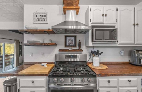Crestline House | Experience lake life steps away! Crestline's 4-bedroom retreat near Lake Gregory