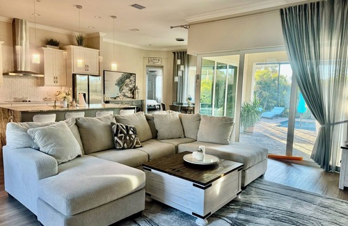 Port Charlotte Villa | Experience The Ultimate Luxury: 4 BR/3 BA, Heated Pool, Lanai, Fire Pit
