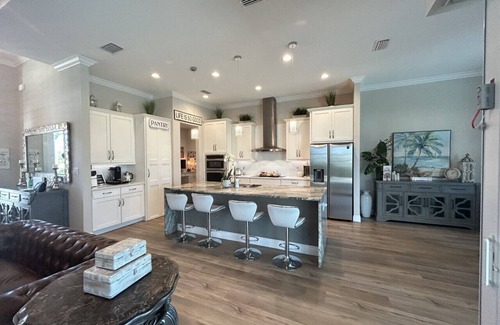 Port Charlotte Villa | Experience The Ultimate Luxury: 4 BR/3 BA, Heated Pool, Lanai, Fire Pit