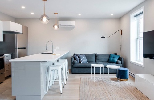 Little Italy Apartment | Explore Montreal from Sleek Contemporary Apartment