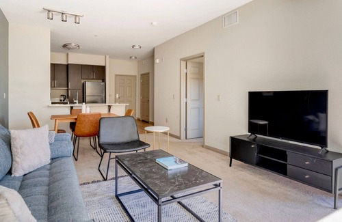 Dublin Apartment | Exquisite Dublin 1BR w/Gym & A/C, nr BART Station, by Blueground