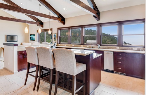 Carmel Highlands House | Exquisite home with remarkable ocean views, fireplace & generous patio