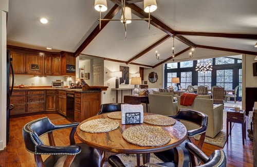 Cashiers House | Exquisite Stone Cottage 1/2 mile from Crossroads with View of LIttle Sheepcliff
