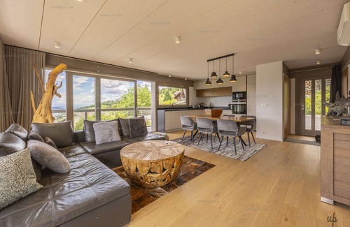 Rovagny Apartment | Exquisite UBAC Apartment with Swimming Pool, Offering Breathtaking Views of the Lake and Mountains"
