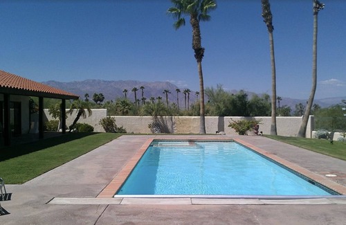 Borrego Springs House | Extraordinary Panoramic-View Home with Private Pool in Ram's Hill!