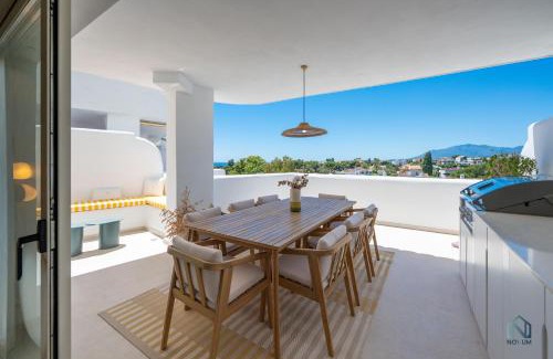 Nueva Andalucia Apartment | Extravagant Newly Renovated Penthouse with Sea Views