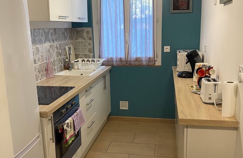 Toulon Apartment | F4 ground floor with private garden, free parking, air conditioning, wifi, quiet, sea at 15 min !