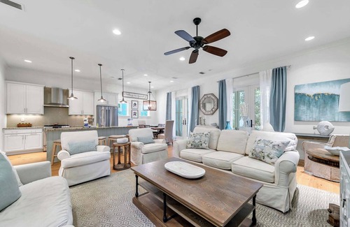 WaterSound West Beach House | ☀️Fab 30A Home-4 Bikes-West Beach Cottage