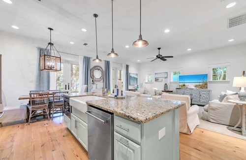 WaterSound West Beach House | ☀️Fab 30A Home-4 Bikes-West Beach Cottage