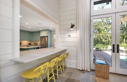 Sea Island Cottage | Fabulous Modern Cottage with Pool! 2 Minute Walk to Beach!